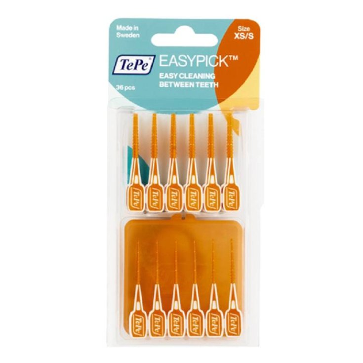 EasyPick Tepe Orange Brushes 36 Pieces