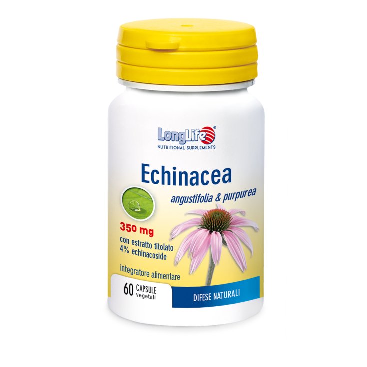 Echinacea 350mg LongLife 60 Vegetarian Capsules