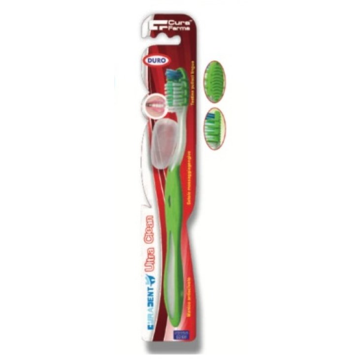 Ultra Clean CuraDent Hard Bristles Assorted Colors