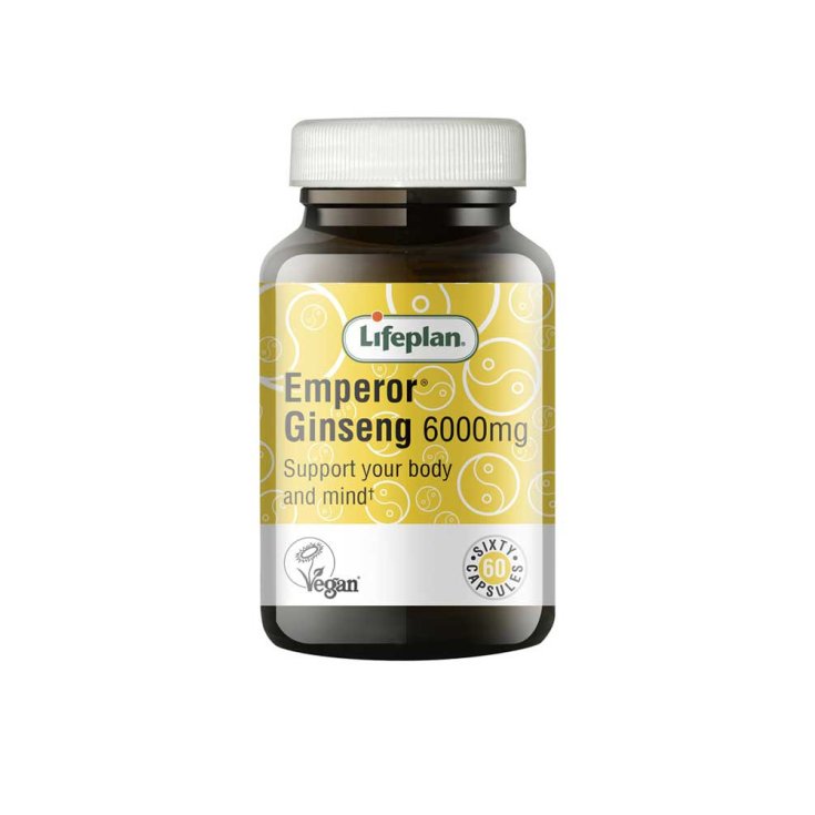 Emperor Korean Ginseng 6000mg Lifeplan® 60 Capsules