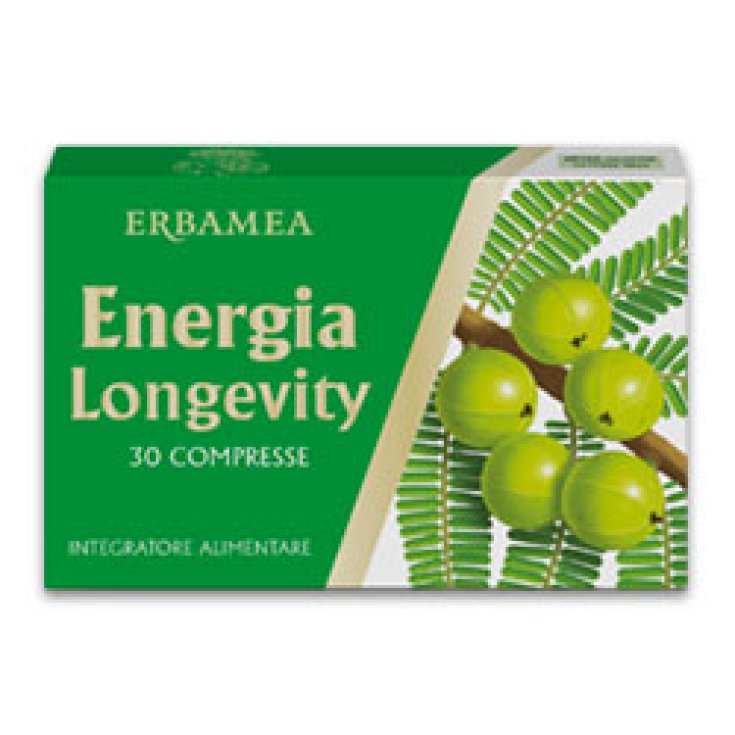 Energy Longevity Erbamea 30 Tablets
