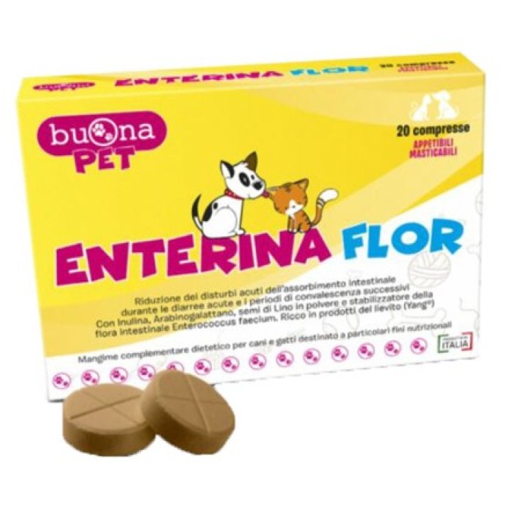 Enterina Flor Buona PET 20 Tablets