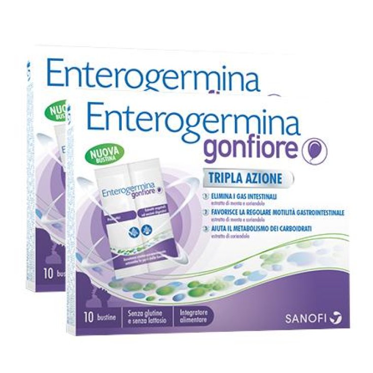 Enterogermina Gonfiore SANOFI 10 + 10 Sachets