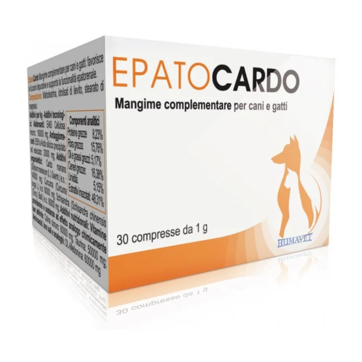HEPATOCARD Humavet 30 Tablets