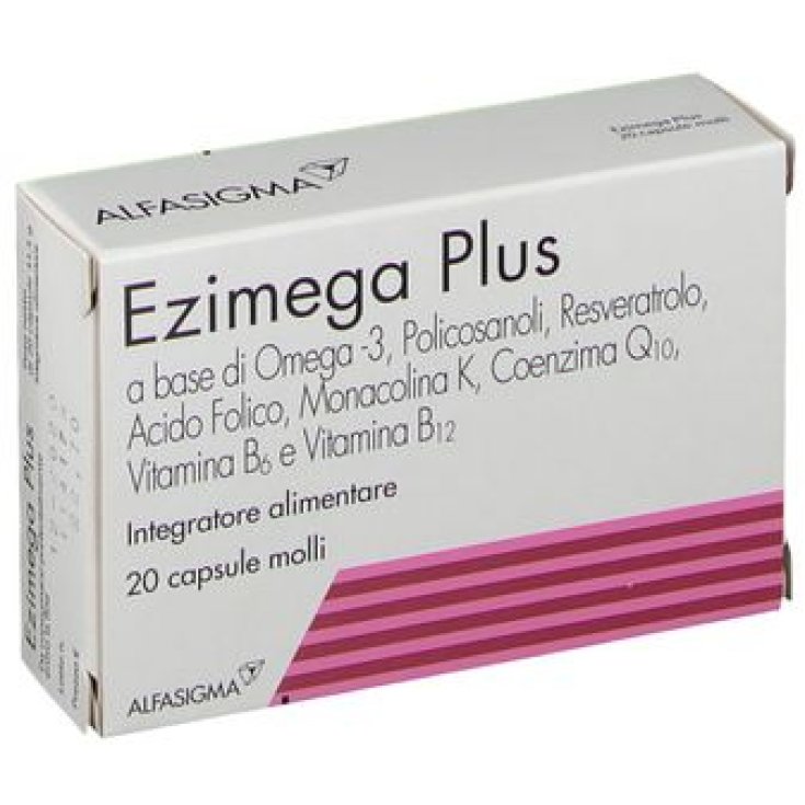 Ezimega Plus Alfasigma 20 Soft Capsules