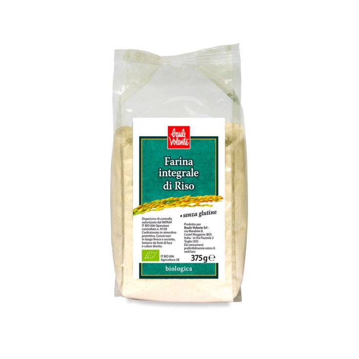 Baule Volante wholemeal rice flour 375g