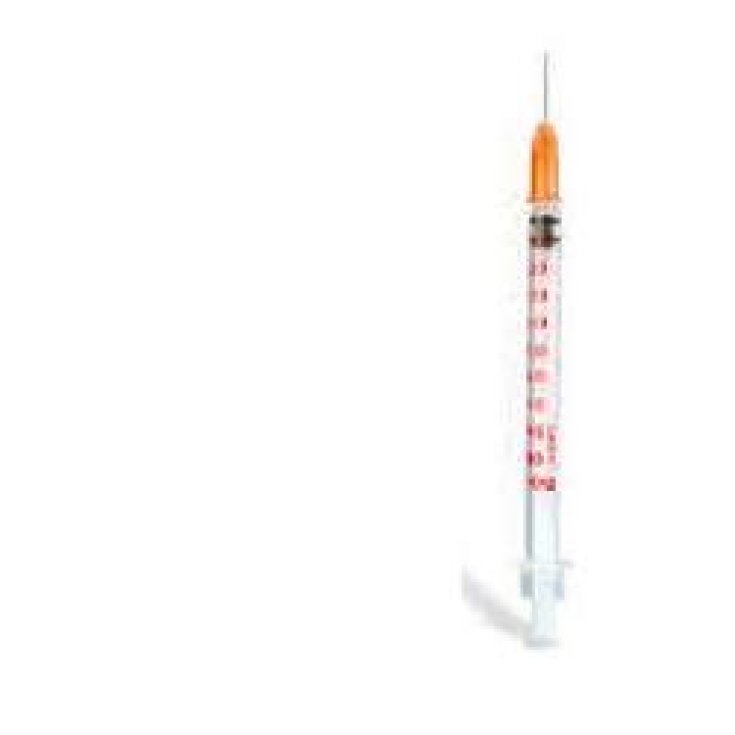 Safety Insulin Syringe 1ml G25 1Syringe