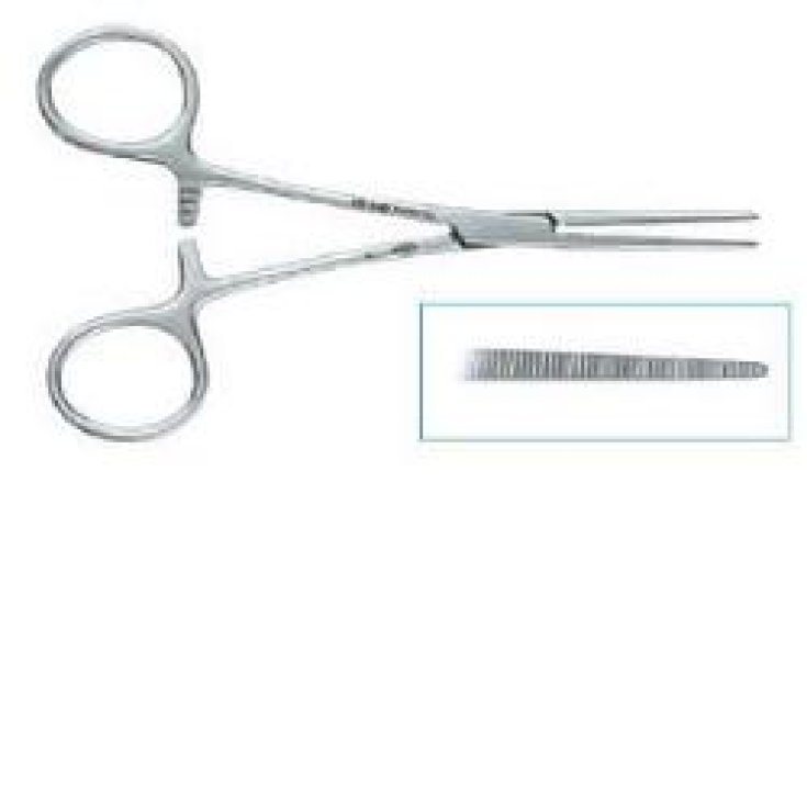 Safety Klemmer Hemostatic Forceps 12cm