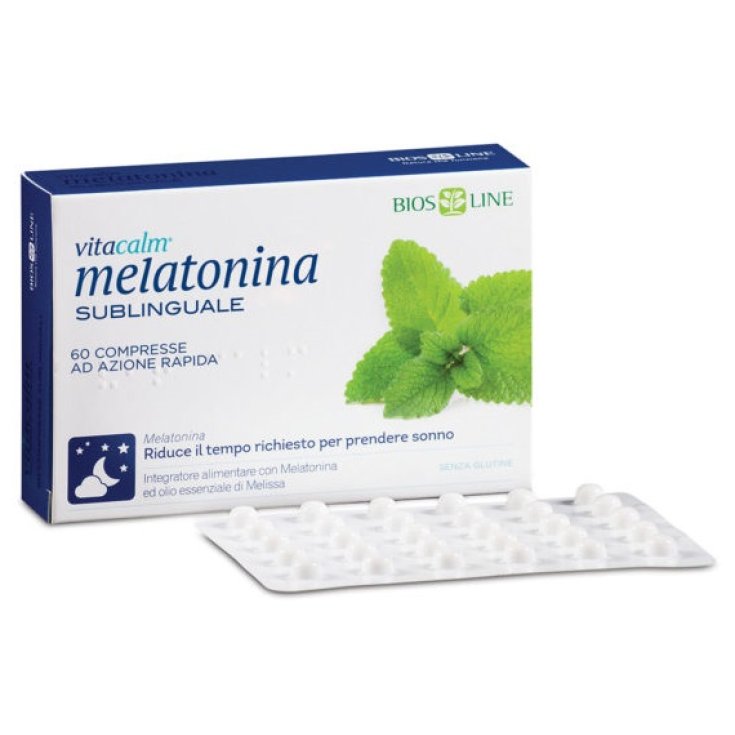 Vitacalm Melatonin Subl1mg 60