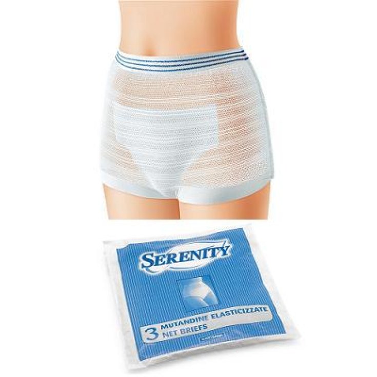 Serenity Panties Rete Xl 3p