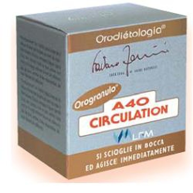 A40 Circulation Orogranuli Food Supplement 16g