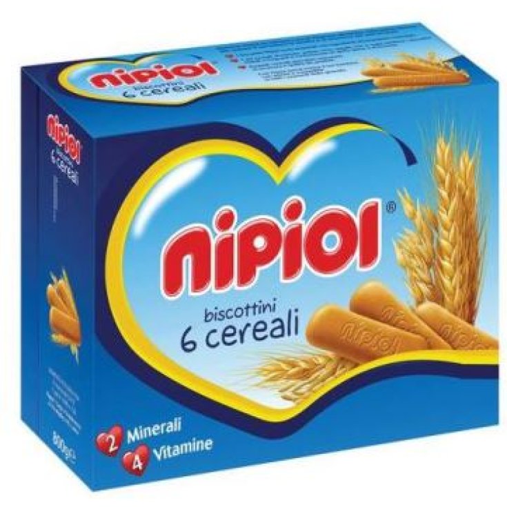 Nipiol Biscuits 6cereals 800