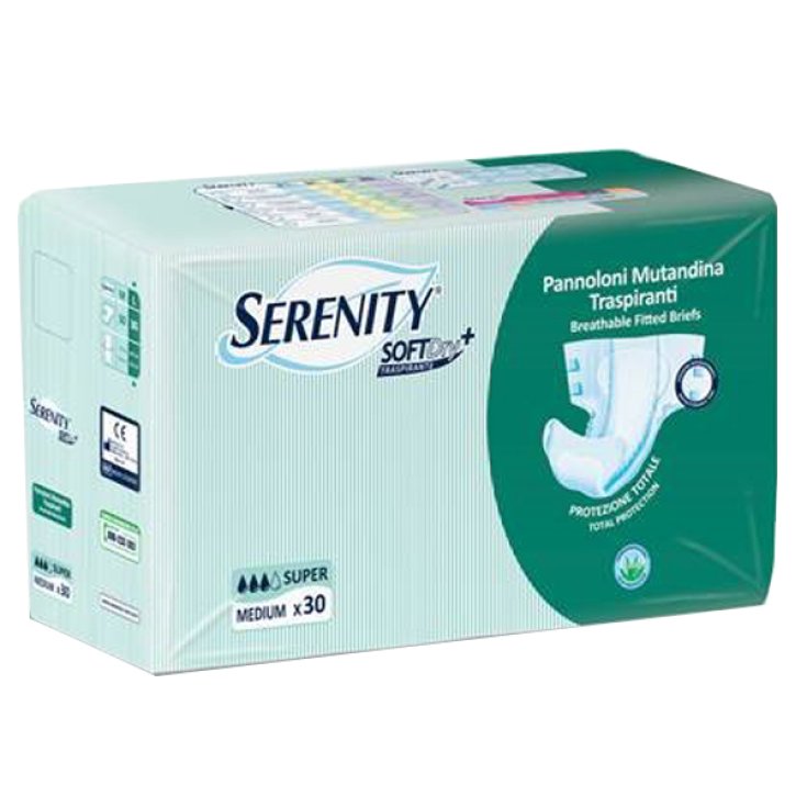 Serenity Soft Dry Panties + Super Size L 30 Pieces