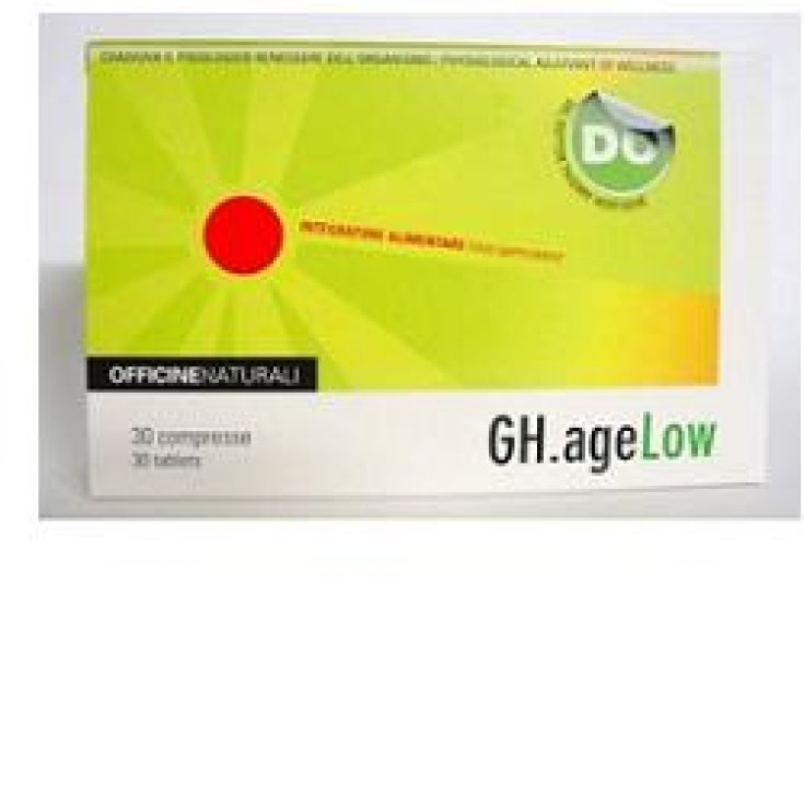 Officine Naturali Gh.Age Low Food Supplement 30 Tablets 850mg