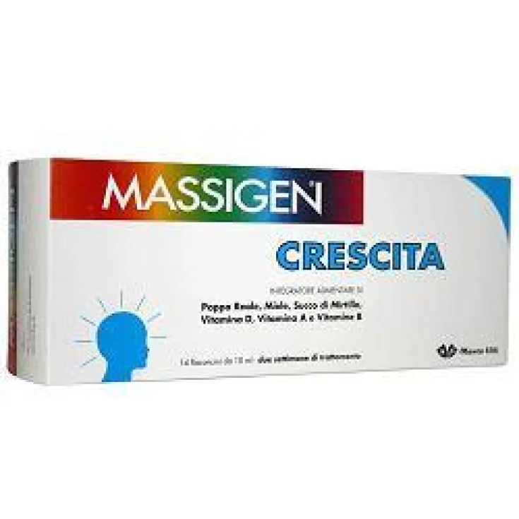 Massigen Growth Food Supplement 14 Vials Of 10ml
