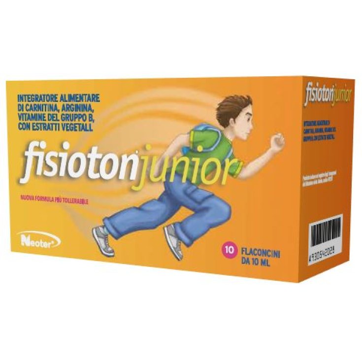 Fisioton Junior Food Supplement 10 Bottles Of 10ml