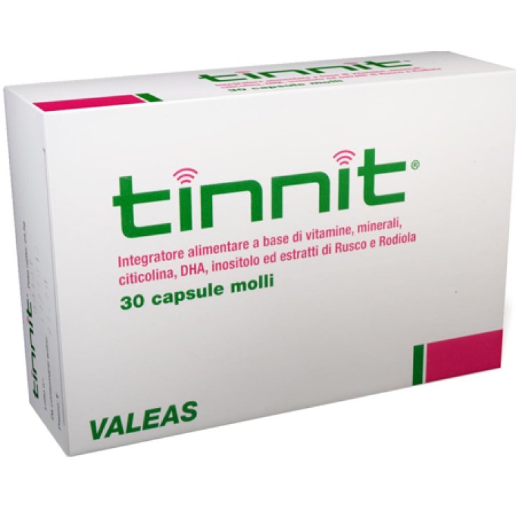 Valeas Tinnit Food Supplement 30 Tablets
