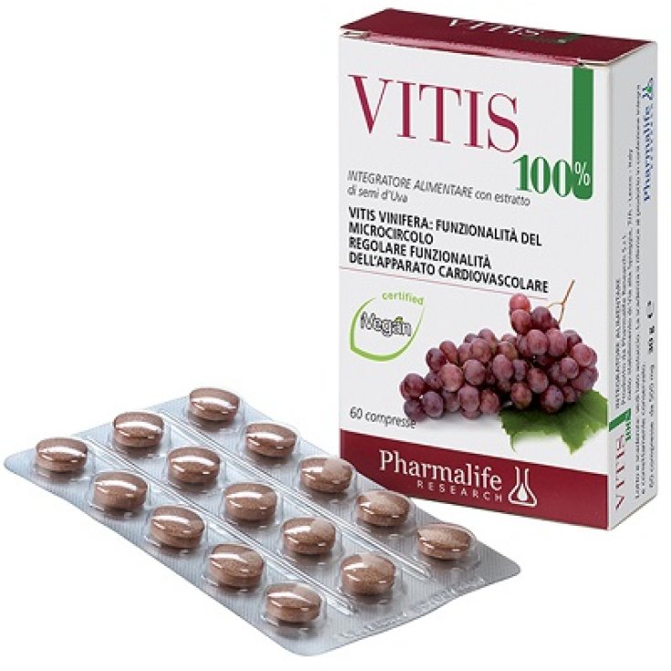 Vitis 100% Food Supplement 60 Tablets