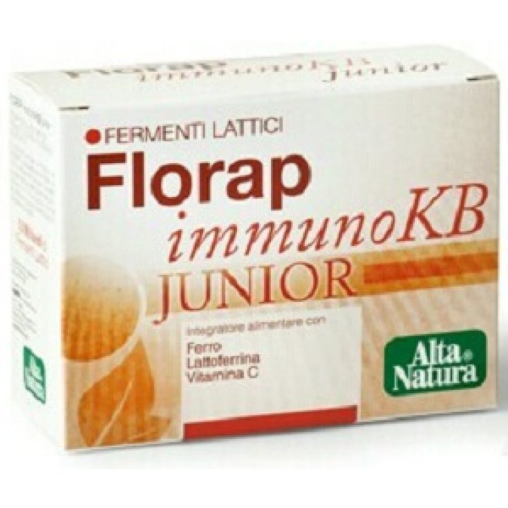Altanatura Florap ImmunoKB Junior Food Supplement 10 Sachets Of 3g