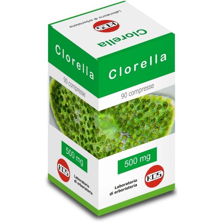 Kos Chlorella Food Supplement 90 Tablets
