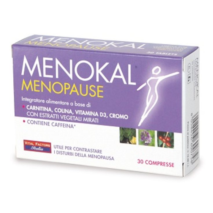 Menokal Menopause Food Supplement 30 Tablets