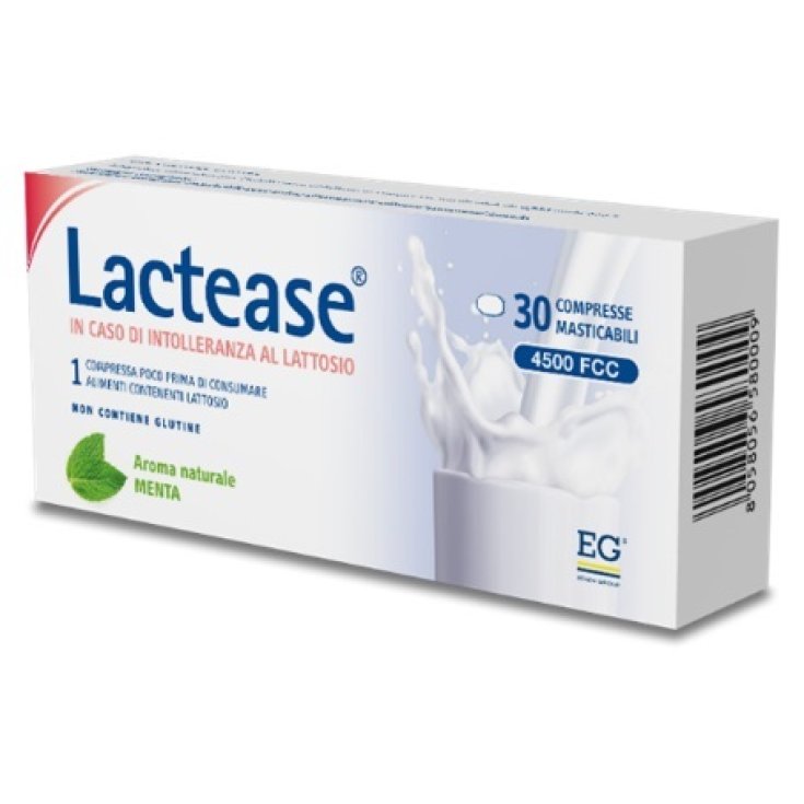 Lactease 4500 Fcc Mint 30cpr