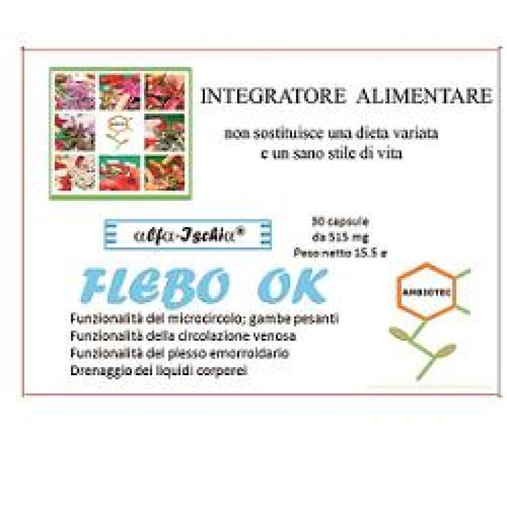 Ambiotec Flebo Ok Food Supplement 30 Tablets