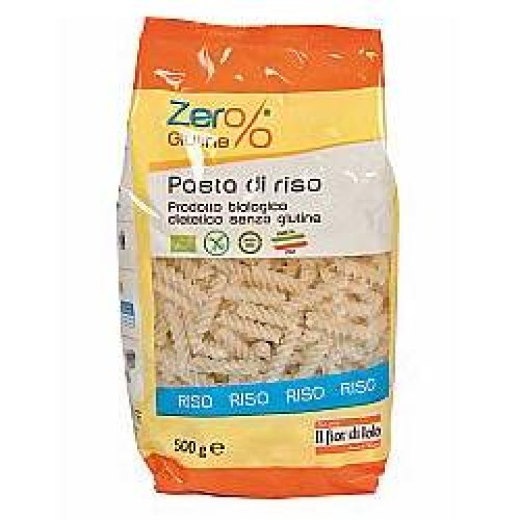 Zero% G Organic Fusilli Rice 500g