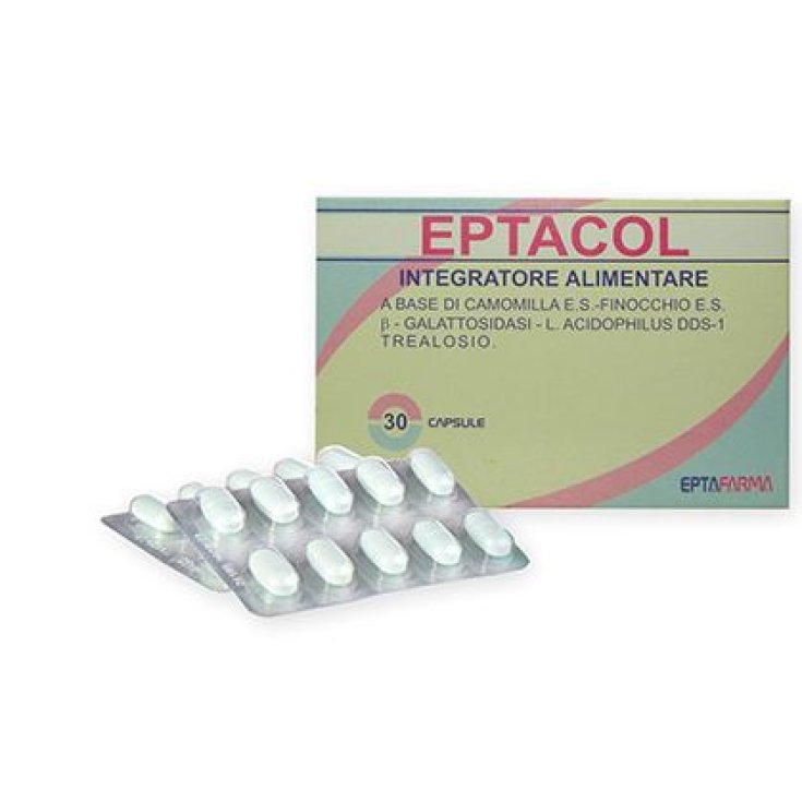Heptafarma Eptacol Food Supplement 30 Capsules