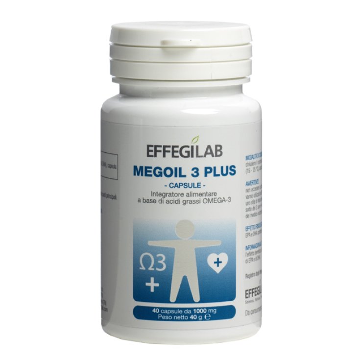 Megoil3 Plus Food Supplement 40 Capsules