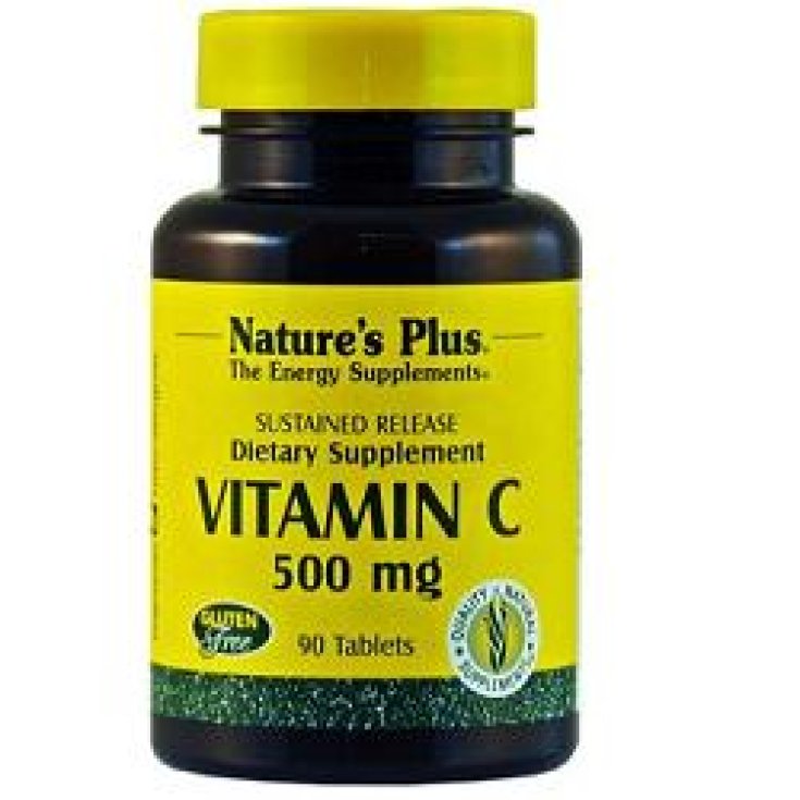 Nature's Plus Vitamin C 500 Slow Release Food Supplement 90 Tablets