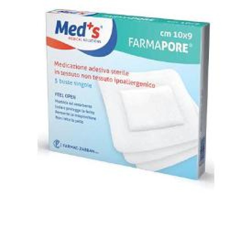 Med's FarmaPore Sterile Adhesive Dressing Ocular 5x7cm 5 Pieces