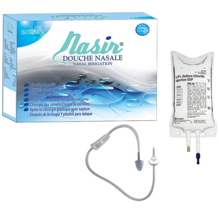 NAS-IR Isotonic Physiological Solution 6 Luer Lock Bags 500ml