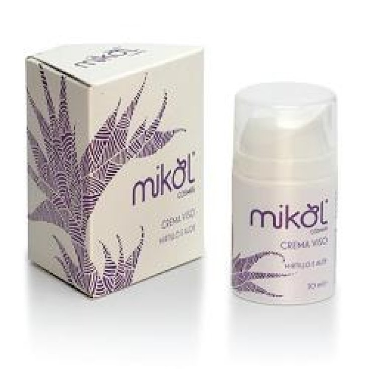 Mikol Cosmetics Moisturizing Face Cream With Blueberry / Aloe 50ml