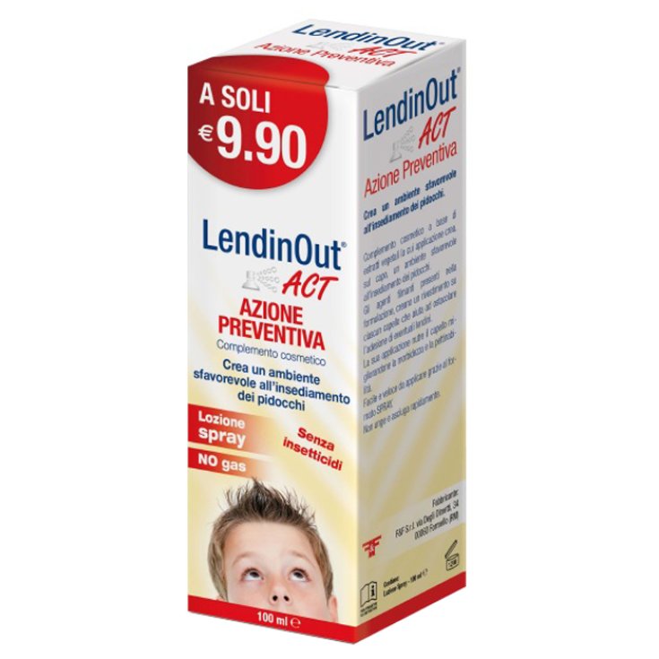 LendinOut Act Preventive Action Lice Spray 100ml