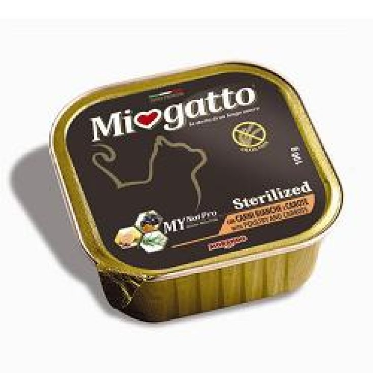 Morando Miogatto Sterilized Pate Meat Banks And Carrots Grain Free Monodose100g