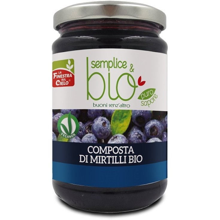 Organic Blueberry Compote 320g