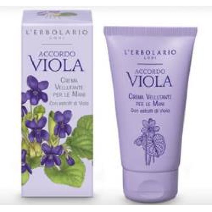 L'Erbolario Accordo Viola Velvety Hand Cream 75ml