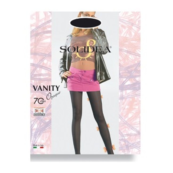 Solidea Vanity 70 Opaque Low Waist Tights Mocha Color Size 3 ML