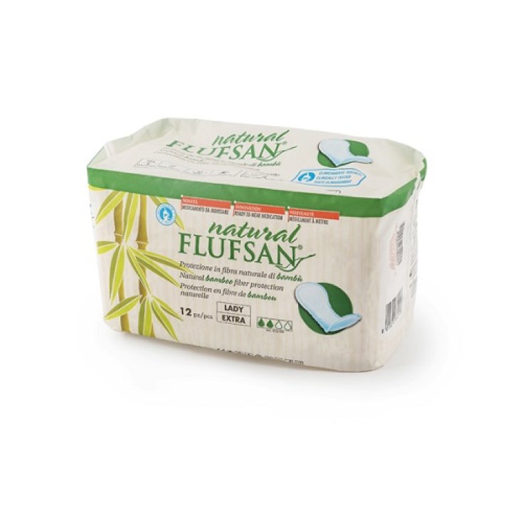 Europrosan Natural Flufsan Extra Absorbency 12 Pieces