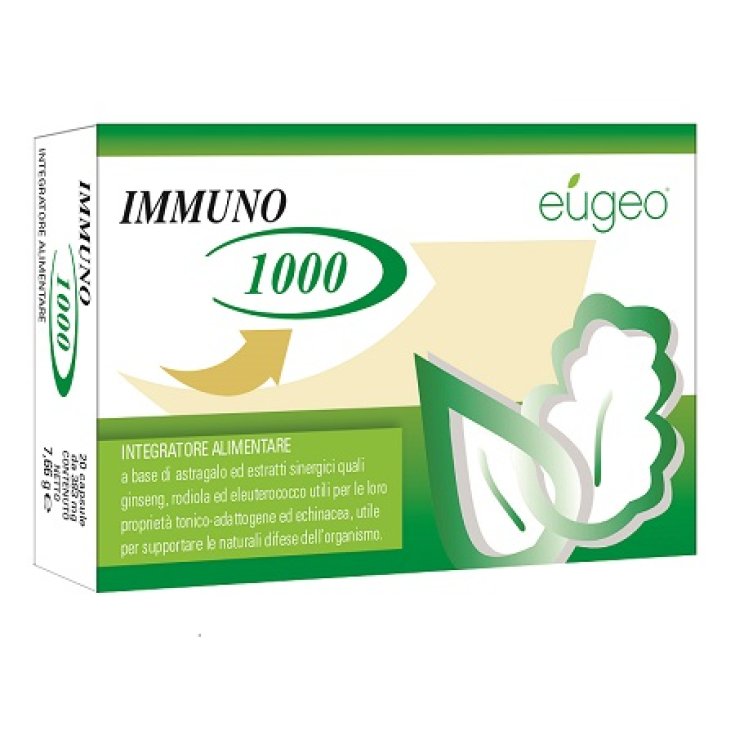 Immuno 1000 Food Supplement 20 Capsules 383mg