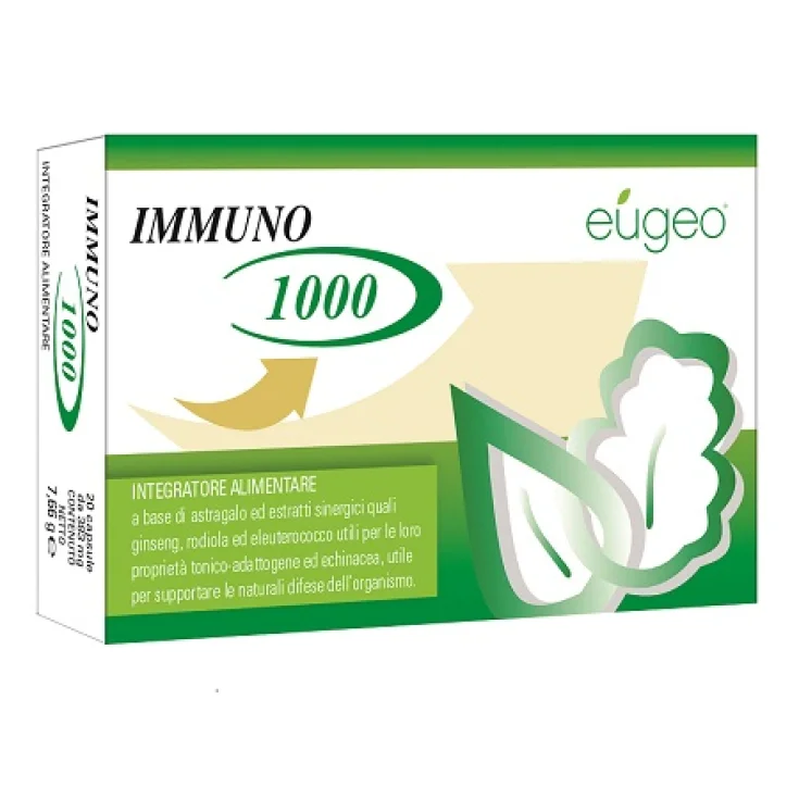 Immuno 1000 Food Supplement 20 Capsules 383mg