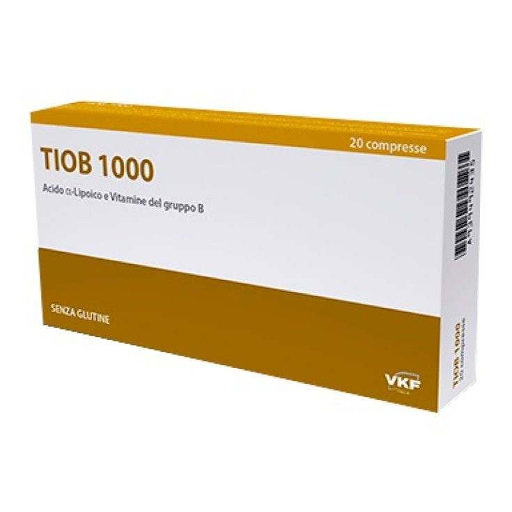 Med Farmaceutici Tiob 1000 Food Supplement 20 Tablets