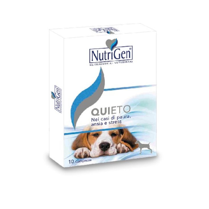 Nutrigen Quieto Food Supplement For Dogs 10 Tablets