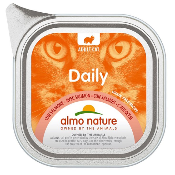 Almo Nature Daily Menu Adult Cats Salmon Taste 100g