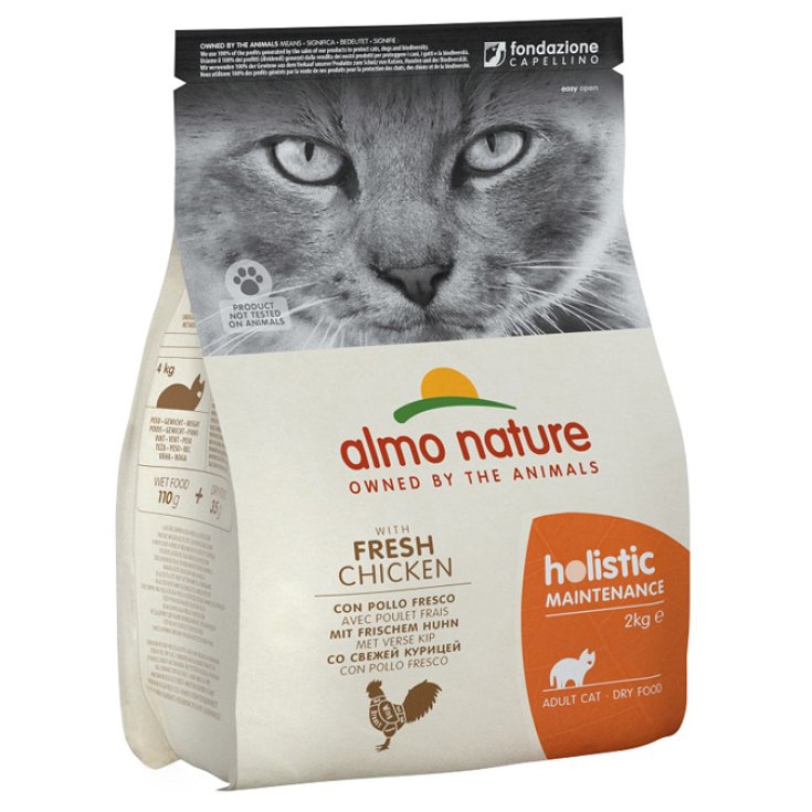 Almo Nature Holistic Dry Food for Cats Chicken and Rice 2kg
