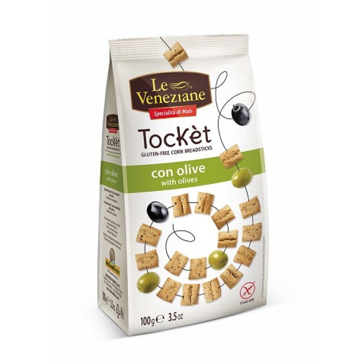 Le Veneziane Tockèt Olives Gluten Free 100g