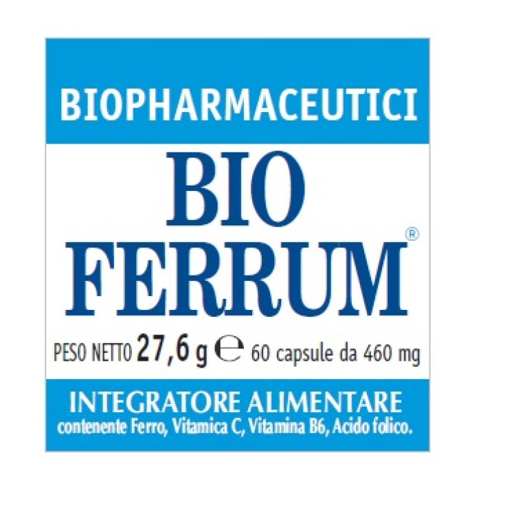 BioPharmaceutici Bio Ferrum Food Supplement 60 Capsules