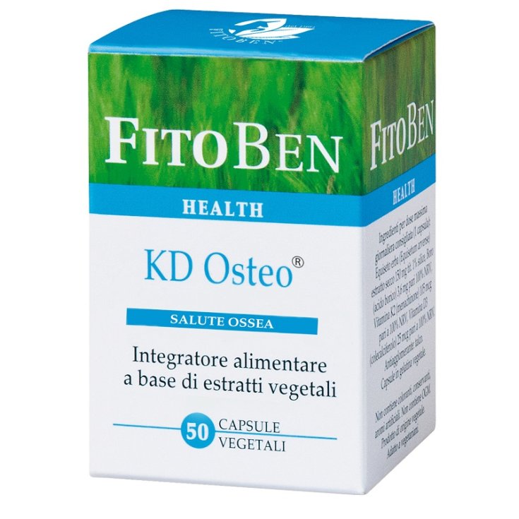 Fitoben Kd Osteo Food Supplement Based on Plant Extracts 50 Capsules