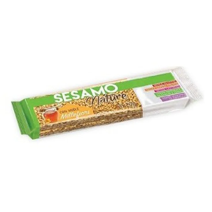 Taste Of Nature Sesame Bar With Organic Wildflower Honey 2x20g